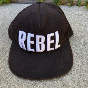 DISNEY PARKS x STAR WARS REBEL Snapback Hat Youth Kids Boys Black Adjustable Cap